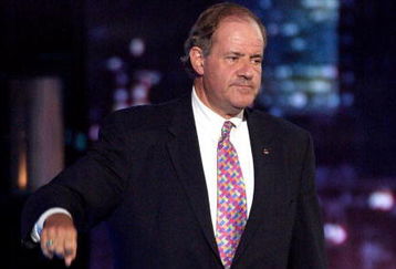 LOS ANGELES, CA - JULY 15:  Chris Berman of ESPN presents the Jimmy V award onstage during the 2009 ESPY Awards held at Nokia Theatre LA Live on July 15, 2009 in Los Angeles, California. The 17th annual ESPYs will air on Sunday, July 19 at 9PM ET on ESPN.  (Photo by Kevin Winter/Getty Images)