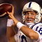 SAN DIEGO, CA - NOVEMBER 23:   Quarterback Peyton Manning #18 of the Indianapolis Colts in action against the San Diego Chargers during their NFL Game at Qualcomm Stadium on November 23, 2008 in San Diego, California. (Photo by Donald Miralle/Getty Images)