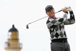TURNBERRY, SCOTLAND - JULY 16:  Tom Watson of USA tees off during round one of the 138th Open Championship on the Ailsa Course, Turnberry Golf Club on July 16, 2009 in Turnberry, Scotland.  (Photo by Warren Little/Getty Images)