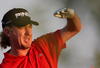DUBAI, UNITED ARAB EMIRATES - JANUARY 30:  Miguel Angel Jiminez of Spain on the 8th tee during the second round of the Dubai Desert Classic played on the Majlis Course on January 30, 2009 in Dubai,United Arab Emirates.  (Photo by Ross Kinnaird/Getty Images)