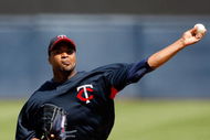 TAMPA, FL - FEBRUARY 28:  Pitcher Francisco Liriano #47 of the Minnesota Twins pitches against the New York Yankees during a Grapefruit League Spring Training Game at George M. Steinbrenner Field on February 28, 2009 in Tampa, Florida.  (Photo by J. Meric/Getty Images)
