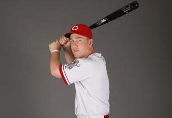 SARASOTA, FL - FEBRUARY 18:  Todd Frazier #84 of the Cincinnati Reds poses for a photo during Spring Training Photo day on February 18, 2009 at the Cincinnati Reds training facility in Sarasota, Florida.  (Photo by Chris Graythen/Getty Images)