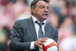 STOKE, ENGLAND - APRIL 18:  Blackburn Rovers Manager Sam Allardyce catches the ball during the Barclays Premier League match between Stoke City and Blackburn Rovers at The Britannia Stadium on April 18, 2009 in Stoke,England.  (Photo by Ross Kinnaird/Getty Images)