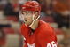 DETROIT - SEPTEMBER 26: Jakub Kindl #46 of the Detroit Red Wings skates in a pre-season game against the Boston Bruins on September 26, 2008 at the Joe Louis Arena in Detroit, Michigan. The Bruins defeated the Red Wings 2-1. (Photo by Claus Andersen/Getty Images)