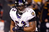 PITTSBURGH - JANUARY 18:  Ray Lewis #52 of the Baltimore Ravens kneels over Ben Roethlisberger #7 of the Pittsburgh Steelers as Roethlisberger grimaces after he was hit by Lewis during the AFC Championship game on January 18, 2009 at Heinz Field in Pittsburgh, Pennsylvania.  (Photo by Streeter Lecka/Getty Images)