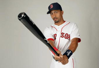 FORT MYERS,FLORIDA - FEBRUARY 22:  Julio Lugo #23 of the Boston Red Sox poses during photo day at the Red Sox spring training complex on February 22, 2009 in Fort Myers, Florida. (Photo by: Nick Laham/Getty Images)