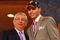 NEW YORK - JUNE 25:  NBA Commissioner David Stern poses for a photograph with the seventh overall draft pick by the Golden State Warriors,  Stephen Curry during the 2009 NBA Draft at the Wamu Theatre at Madison Square Garden June 25, 2009 in New York City. NOTE TO USER: User expressly acknowledges and agrees that, by downloading and/or using this Photograph, User is consenting to the terms and conditions of the Getty Images License Agreement.  (Photo by Jim McIsaac/Getty Images)