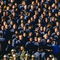 5 Nov 1994:  View of Army recruits standing behind the  Army Black Knights during a game against the Air Force Falcons at Michie Stadium in West Point, New York.  Air Force won the game 10-6. Mandatory Credit: Simon Bruty  /Allsport