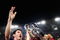 ROME - MAY 27:  Lionel Messi of Barcelona lifts the trophy as he and his team mates celebrates winning the UEFA Champions League Final match between Barcelona and Manchester United at the Stadio Olimpico on May 27, 2009 in Rome, Italy. Barcelona won 2-0.  (Photo by Laurence Griffiths/Getty Images)