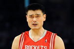 LOS ANGELES, CA - MAY 06:  Yao Ming #11 of the Houston Rockets reacts to a foul called on him in the second quarter against the Los Angeles Lakers in Game Two of the Western Conference Semifinals during the 2009 NBA Playoffs at Staples Center on May 6, 2009 in Los Angeles, California. NOTE TO USER: User expressly acknowledges and agrees that, by downloading and or using this photograph, User is consenting to the terms and conditions of the Getty Images License Agreement.  (Photo by Harry How/Getty Images)