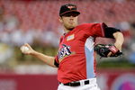 ST LOUIS, MO - JULY 12:  U.S. Futures All-Star Chris Tillman of the Baltimore Orioles pitches against the World Futures All-Star during the 2009 XM All-Star Futures Game at Busch Stadium on July 12, 2009 the in St. Louis, Missouri.  (Photo by Jamie Squire/Getty Images)