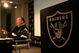 ALAMEDA, CA - SEPTEMBER 30: Oakland Raiders owner Al Davis speaks during a press conference to announce the firing of head coach Lane Kiffin of the Oakland Raiders at thier training facility on Septemer 30, 2008 in Alameda, California. (Photo by Jed Jacobsohn/Getty Images)