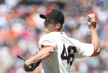 SAN FRANCISCO - JUNE 21: Bob Howry #46 of the San Francisco Giants pitches against the Texas Rangers during a Major League Baseball game on June 21, 2009 at AT&T Park in San Francisco, California.  (Photo by Jed Jacobsohn/Getty Images)
