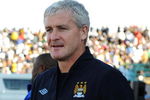 POLOKWANE, SOUTH AFRICA - JULY 18:  Mark Hughes during the 2009 Vodacom Challenge match between Orlando Pirates and Manchester City from Peter Mokaba Stadium on July 18, 2009 in Polokwane, South Africa. (Photo by Lefty Shivambu/Gallo Images/Getty Images)