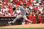 ANAHEIM, CA - MAY 31:  Garrett Olson #49 of the Seattle Mariners pitches against the Los Angeles Angels of Anaheim at Angel Stadium on May 31, 2009 in Anaheim, California.  (Photo by Jeff Gross/Getty Images)