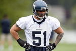 RENTON, WA - MAY 2:  Lofa Tatupu #51 of the Seattle Seahawks looks on during minicamp at the Seahawks training facility on May 2, 2009 in Renton, Washington. (Photo by Otto Greule Jr/Getty Images) 