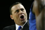LOUISVILLE, KY - JANUARY 04:  Billy Gillispie the Head Coach of the Kentucky Wildcats is pictured during the game against the Louisville Cardinals on January 4, 2009 at Freedom Hall in Louisville , Kentucky.  Louisville won 74-71.  (Photo by Andy Lyons/Getty Images)