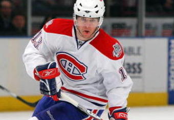 NEW YORK - APRIL 07:  Alex Tanguay #13 of the Montreal Canadiens skates against the New York Rangers on April 7, 2009 at Madison Square Garden in New York City. The Rangers defeated the Habs 3-1.  (Photo by Jim McIsaac/Getty Images)