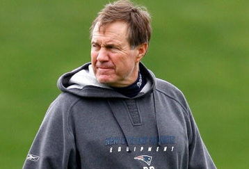 FOXBOROUGH - MAY 2: Coach Bill Bellichick watches during the New England Patriots Minicamp at Gillette Stadium May 2, 2009 in Foxborough, Massachusetts. (Photo by Jim Rogash/Getty Images)