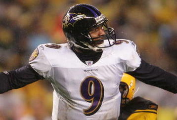 PITTSBURGH - NOVEMBER 05:  Steve McNair #9 of the Baltimore Ravens is sacked by James Harrison #92 of the Pittsburgh Steelers on November 5, 2007 at Heinz Field in Pittsburgh, Pennsylvania.  (Photo by Chris McGrath/Getty Images)  
