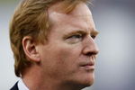TAMPA, FL - FEBRUARY 01:  NFL Commissioner Roger Goodell looks on during Super Bowl XLIII between the Arizona Cardinals and the Pittsburgh Steelers on February 1, 2009 at Raymond James Stadium in Tampa, Florida.  (Photo by Streeter Lecka/Getty Images)