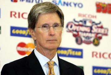 TOKYO - MARCH 21:  Boston Red Sox  owner John Henry attends the Ricoh MLB Opening Series press conference at Tokyo Dome on March 21, 2008 in Tokyo, Japan. Boston Red Sox and Oakland Athletics plays their opening games in Tokyo on March 25 and 26. (Photo by Junko Kimura/Getty Images)