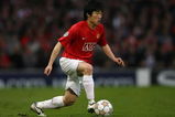 MANCHESTER, UNITED KINGDOM - APRIL 29:  Ji-Sung Park of Manchester United in action during the UEFA Champions League Semi Final, second leg match between Manchester United and Barcelona at Old Trafford on April 29, 2008 in Manchester, England.  (Photo by Clive Brunskill/Getty Images)