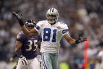 IRVING, TX - DECEMBER 20:  Terrell Owens #81 of the Dallas Cowboys reacts after a play during their NFL game against the Baltimore Ravens at Texas Stadium on December 20, 2008 in Irving, Texas. The Ravens defeated the Cowboys 33-24. (Photo by Ronald Martinez/Getty Images)