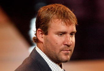 LOS ANGELES, CA - JULY 15:  NFL player Ben Roethlisberger walks onstage to accept the award for Best Game, Steelers vs. Cardinals Super Bowl XLIII on behalf of the Pittsburgh Steelers during the 2009 ESPY Awards held at Nokia Theatre LA Live on July 15, 2009 in Los Angeles, California. The 17th annual ESPYs will air on Sunday, July 19 at 9PM ET on ESPN.  (Photo by Kevin Winter/Getty Images)