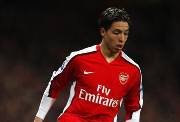 LONDON - FEBRUARY 16:  Samir Nasri of Arsenal in action during the FA Cup 4th Round Replay between Arsenal and Cardiff City at the Emirates Stadium on February 16, 2009 in London, England.  (Photo by Phil Cole/Getty Images)