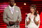 LOS ANGELES, CA - JULY 15:  NFL player Terrell Owens (L) and actress Rashida Jones speak onstage during the 2009 ESPY Awards held at Nokia Theatre LA Live on July 15, 2009 in Los Angeles, California. The 17th annual ESPYs will air on Sunday, July 19 at 9PM ET on ESPN.  (Photo by Kevin Winter/Getty Images)