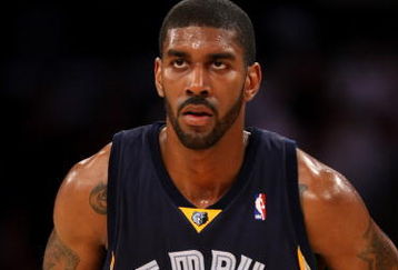 LOS ANGELES - APRIL 12:  O.J. Mayo #32 of the Memphis Grizzlies sets on the court aganst the Los Angeles Lakers on April 12, 2009 at Staples Center in Los Angeles, California.   NOTE TO USER: User expressly acknowledges and agrees that, by downloading and/or using this Photograph, user is consenting to the terms and conditions of the Getty Images License Agreement. (Photo by Stephen Dunn/Getty Images)