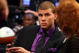 NEW YORK - JUNE 25:  Blake Griffin looks on prior to the 2009 NBA Draft at the Wamu Theatre at Madison Square Garden June 25, 2009 in New York City. NOTE TO USER: User expressly acknowledges and agrees that, by downloading and/or using this Photograph, User is consenting to the terms and conditions of the Getty Images License Agreement.  (Photo by Jim McIsaac/Getty Images)