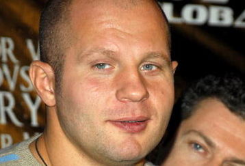 NEW YORK - JANUARY 20:  Heavyweight mixed martial arts champion Fedor 'The Last Emperor' Emelianenko of Russia attends the 'Day of Reckoning' press conference at Trump Tower January 20, 2009 in New York City.  (Photo by Joe Corrigan/Getty Images)