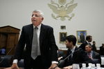 WASHINGTON - MAY 19:  National Basketball Association Commissioner David Stern stands after testifying about steroid use in professional sports before the House Committee on Government Reform on Capitol Hill May 19, 2005 in Washington, DC. Congress members questioned Stern and other witnesses about the NBA's steroid testing program and were critical of its efficacy.  (Photo by Chip Somodevilla/Getty Images)