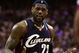 ORLANDO, FL - MAY 30:  LeBron James #23 of the Cleveland Cavaliers reacts after a play against the Orlando Magic in Game Six of the Eastern Conference Finals during the 2009 Playoffs at Amway Arena on May 30, 2009 in Orlando, Florida. NOTE TO USER: User expressly acknowledges and agrees that, by downloading and or using this photograph, User is consenting to the terms and conditions of the Getty Images License Agreement  (Photo by Elsa/Getty Images)