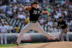 DENVER - JULY 03:  Starting pitcher Andrew Miller #23 of the Florida Marlins delivers against the Colorado Rockies at Coors Field on July 3, 2008 in Denver, Colorado. The Rockies defeated the Marlins 6-5 in 11 innings.  (Photo by Doug Pensinger/Getty Images)