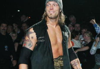 SYDNEY, AUSTRALIA - JUNE 15:  World Heavyweight Champion Edge walks to the ring during WWE Smackdown at Acer Arena on June 15, 2008 in Sydney, Australia.  (Photo by Gaye Gerard/Getty Images)