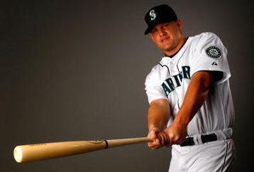 PEORIA, AZ - FEBRUARY 21:  Adam Moore #72 of the Seattle Mariners poses for a portrait during spring training on February 21, 2008 at the Peoria Sports Complex in Peoria, Arizona.  (Photo by Jamie Squire/Getty Images)