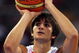 BEIJING - AUGUST 10: Ricky Rubio #6 of Spain shoots a free throw while taking on Greece during the day 2 preliminary game at the Beijing 2008 Olympic Games in the Beijing Olympic Basketball Gymnasium on August 10, 2008 in Beijing, China. (Photo by Phil Walter/Getty Images)