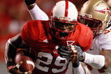 RALEIGH, NC - OCTOBER 16:  Jamelle Eugene #29 of the North Carolina State Wolfpack carries the ball during the game against the Florida State Seminoles at Carter-Finley Stadium on October 16, 2008 in Raleigh, North Carolina.  (Photo by Kevin C. Cox/Getty Images)