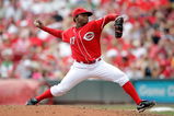 CINCINNATI - JULY 19:  Johnny Cueto #47 of the Cincinnati Reds throws a pitch during the game against the Milwaukee Brewers at Great American Ball Park on July 19, 2009 in Cincinnati, Ohio.  (Photo by Andy Lyons/Getty Images)