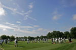 FARMINGDALE, NY - JULY 27:  The New York Jets practice during the first day of training camp on July 27, 2007 at Hofstra University in Farmingdale, New York.  (Photo by Mike Ehrmann/Getty Images)