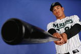 JUPITER, FL - FEBRUARY 22:  Michael Stanton #80 of the Florida Marlins poses during photo day at Roger Dean Stadium on February 22, 2009 in Jupiter, Florida.  (Photo by Doug Benc/Getty Images)