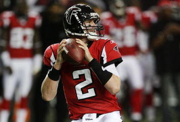 ATLANTA - DECEMBER 28:  Quarterback Matt Ryan #2 of the Atlanta Falcons drops back to throw a pass against the St. Louis Rams at Georgia Dome on December 28, 2008 in Atlanta, Georgia.  The Falcons defeated the Rams 31-27.  (Photo by Doug Benc/Getty Images)