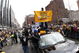 PITTSBURGH - FEBRUARY 03: Ryan Clark #25 of the Pittsburgh Steelers sands on top of his truck with a Terrible Towel during a parade to celebrate winning Super Bowl XLIII on February 3, 2009 in Pittsburgh, Pennsylvania.  (Photo by Gregory Shamus/Getty Images)