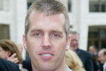 NEW YORK - MAY 12:  NASCAR driver Jeremy Mayfield attends the 'NBC Upfront' preview of the 2003/2004 television lineup at the Metropolitan Opera at Lincoln Center May 12th, 2003 in New York City.  (Photo by Matthew Peyton/Getty Images)