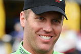 DAYTONA, FL - FEBRUARY 10:  Jeremy Mayfield, driver of the #36 360 OTC Toyota, looks on following practice for the Daytona 500 at Daytona International Speedway on February 10, 2007 in Daytona, Florida.  (Photo by Nick Laham/Getty Images)