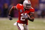 NEW ORLEANS - JANUARY 07:  Malcolm Jenkins #2 of the Ohio State Buckeyes runs back an interception against the Louisiana State University Tigers during the AllState BCS National Championship on January 7, 2008 at the Louisiana Superdome in New Orleans, Louisiana.  (Photo by Chris Graythen/Getty Images)