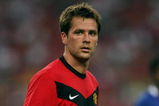 KUALA LUMPUR, MALAYSIA - JULY 18: Michael Owen of Manchester United during the pre-season friendly match between Manchester United and Malaysia XI at the Bukit Jalil National Stadium on July 18, 2009 in Kuala Lumpur, Malaysia. (Photo by Stanley Chou/Getty Images)